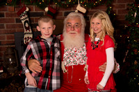 Santa with Jenna & Jackson